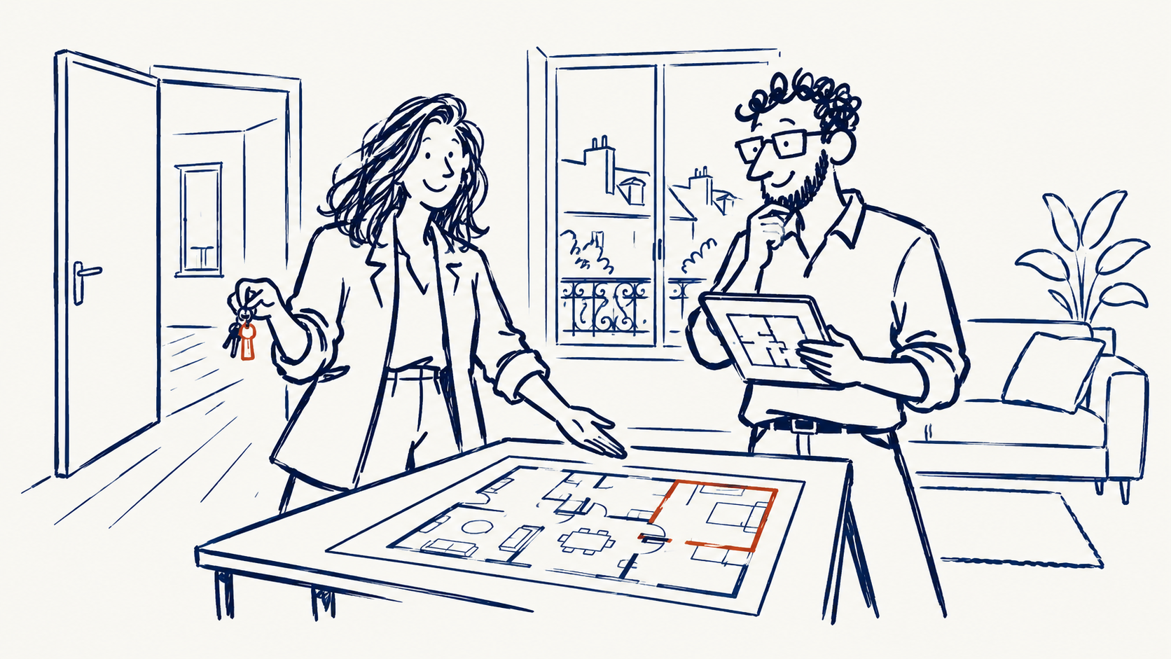 Illustration pour les professionnels de l’immobilier